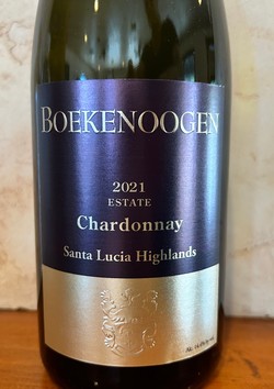 2021 Boekenoogen Estate Chardonnay, Santa Lucia Highlands 1