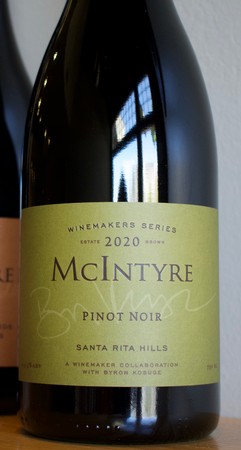 2020 McIntyre Winemaker Series Pinot Noir - Byron Kosuge 1