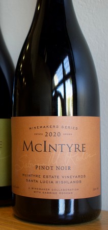 2020 McIntyre Winemaker Series Pinot Noir - Sabrine Rodems 1