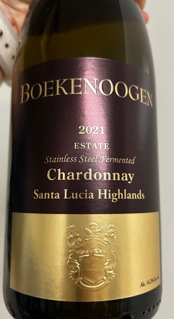 2021 Boekenoogen Stainless Chardonnay 1